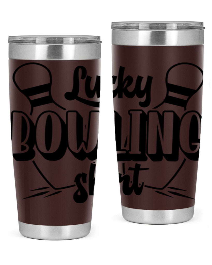 Lucky bowling shirt 690#- bowlig- Tumbler