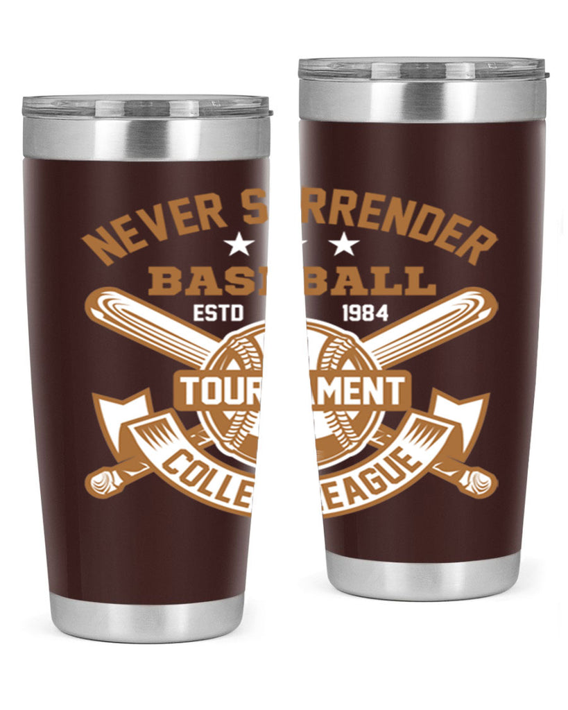 Never 624#- baseball- Tumbler