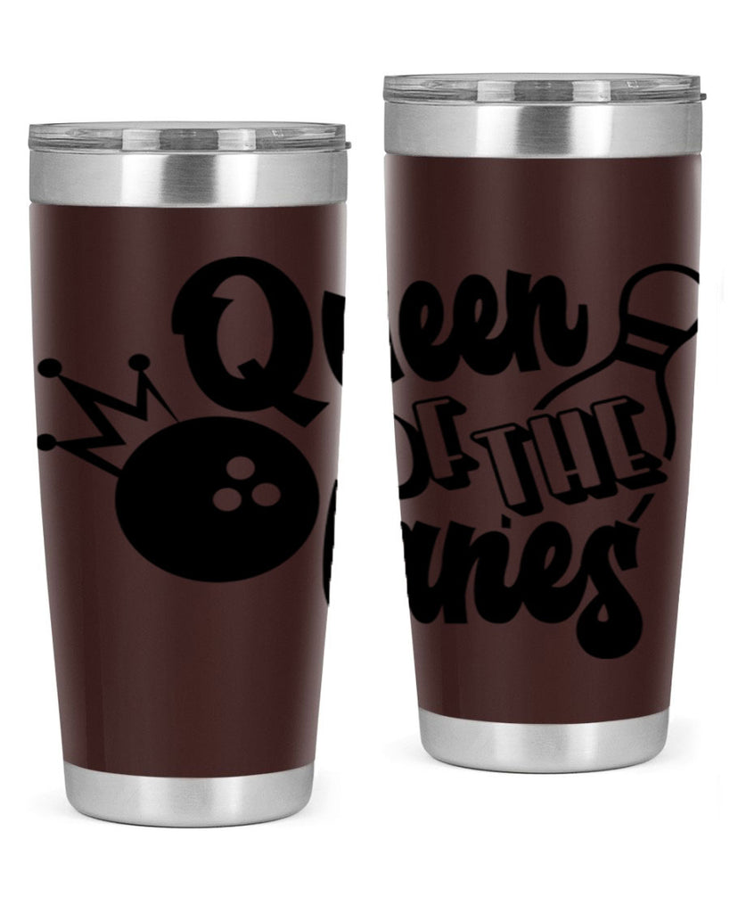 Queen of the lanes 559#- bowlig- Tumbler