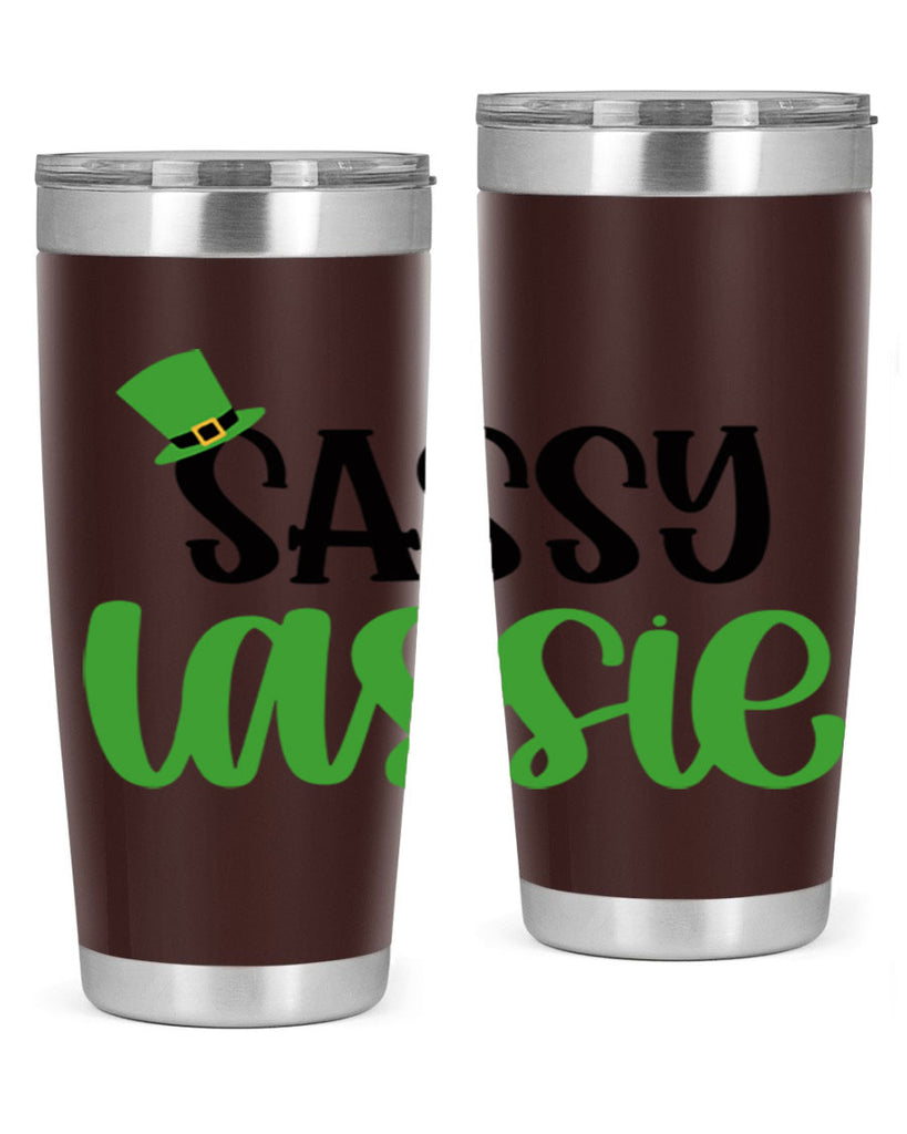Sassy Iassie Style 34#- St Patricks Day- Tumbler