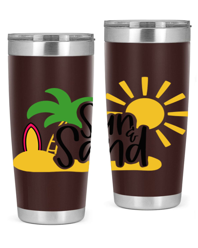 Sun Sand Style 17#- summer- Tumbler