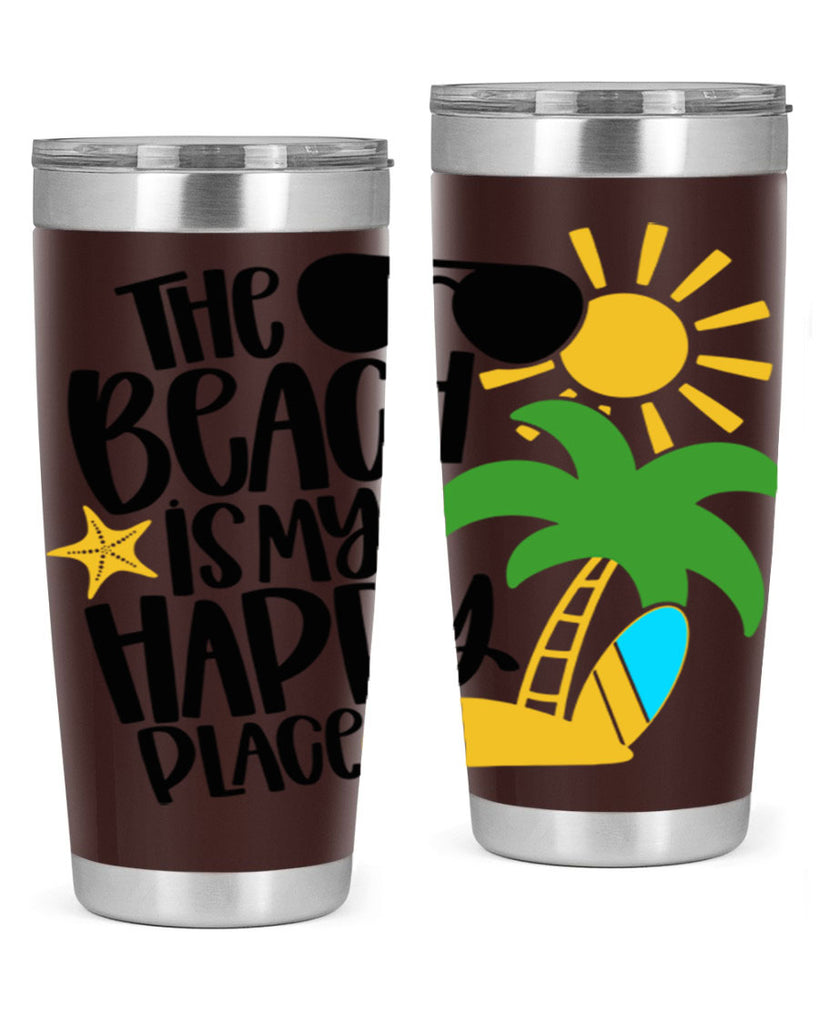 The Beach Is My Happy Place Style 12#- summer- Tumbler