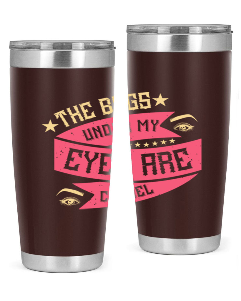 The bags under my eyes are Chanel Style 184#- make up- Tumbler