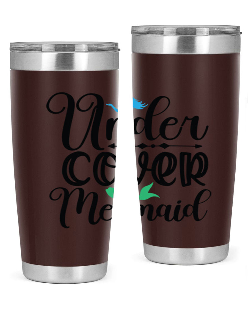 Under Cover Mermaid 651#- mermaid- Tumbler