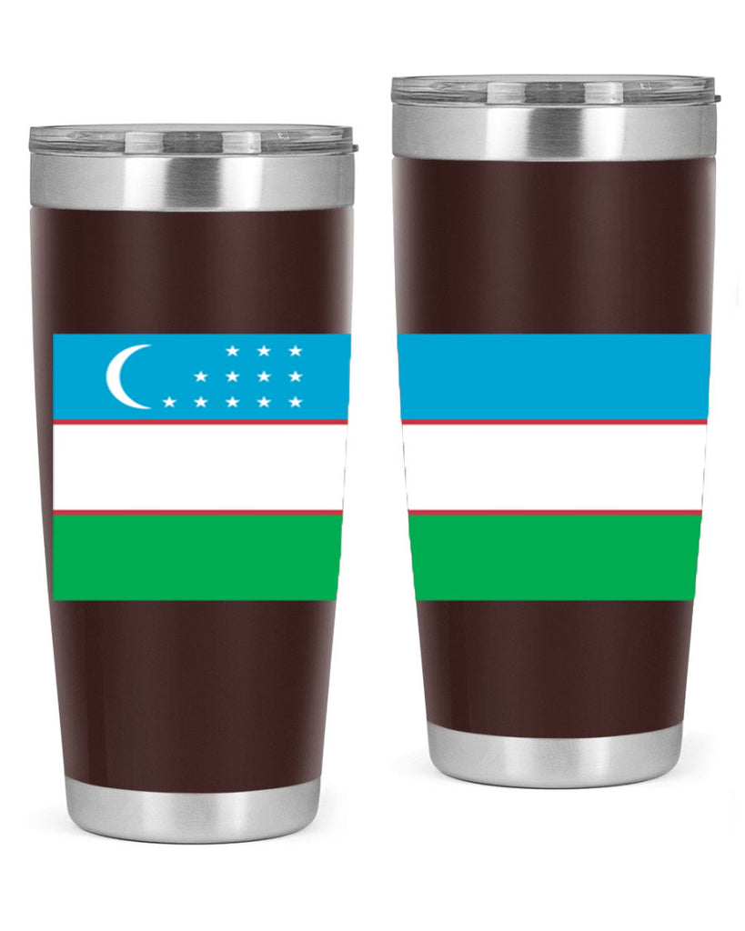 Uzbekistan 8#- world flags- Tumbler