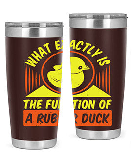 What exactly is the function of a rubber duck Style 10#- duck- Tumbler