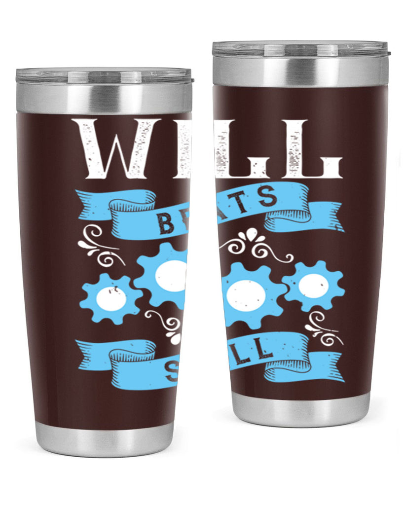 Will beats skill Style 10#- coaching- tumbler