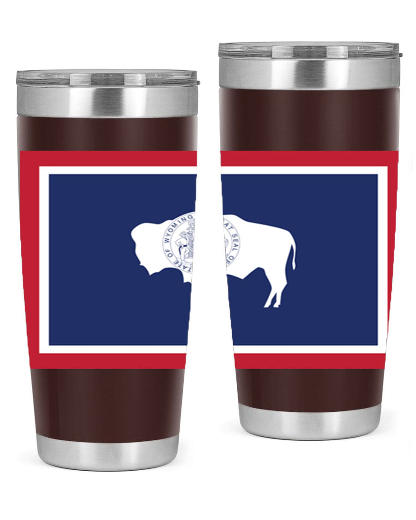 Wyoming 1#- stateflags- Tumbler