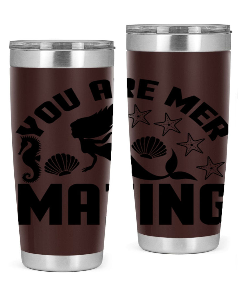 You are mer mazing 685#- mermaid- Tumbler