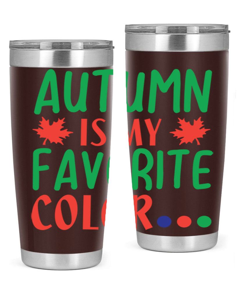 autumn is my favorite color 18#- fall- Tumbler