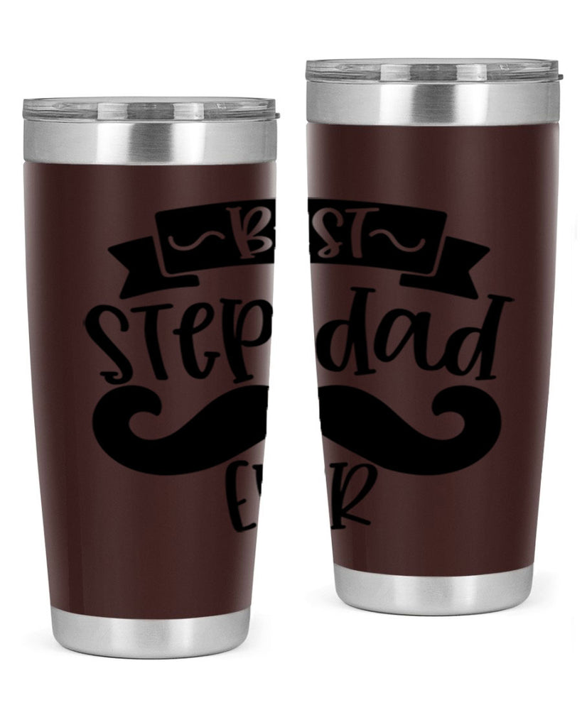 best step dad ever 70#- fathers day- Tumbler