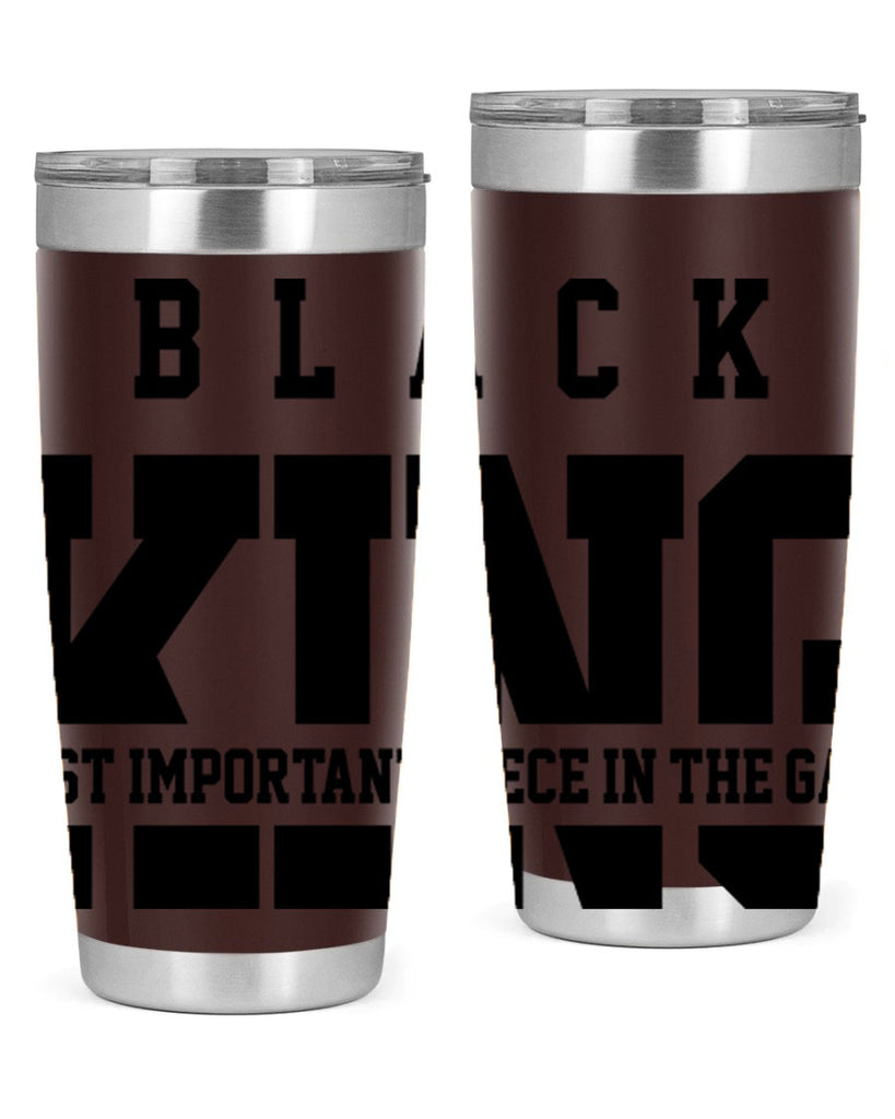 black king 230#- black words phrases- Cotton Tank