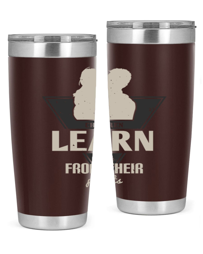 children learn to smile 250#- fathers day- Tumbler