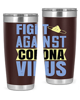 fight against corona virus Style 42#- corona virus- Tumbler