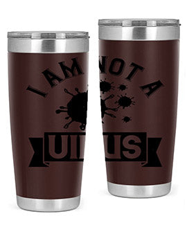 i am not a virus Style 35#- corona virus- Tumbler
