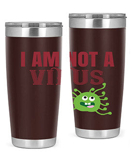 i am not a virus Style 36#- corona virus- Tumbler