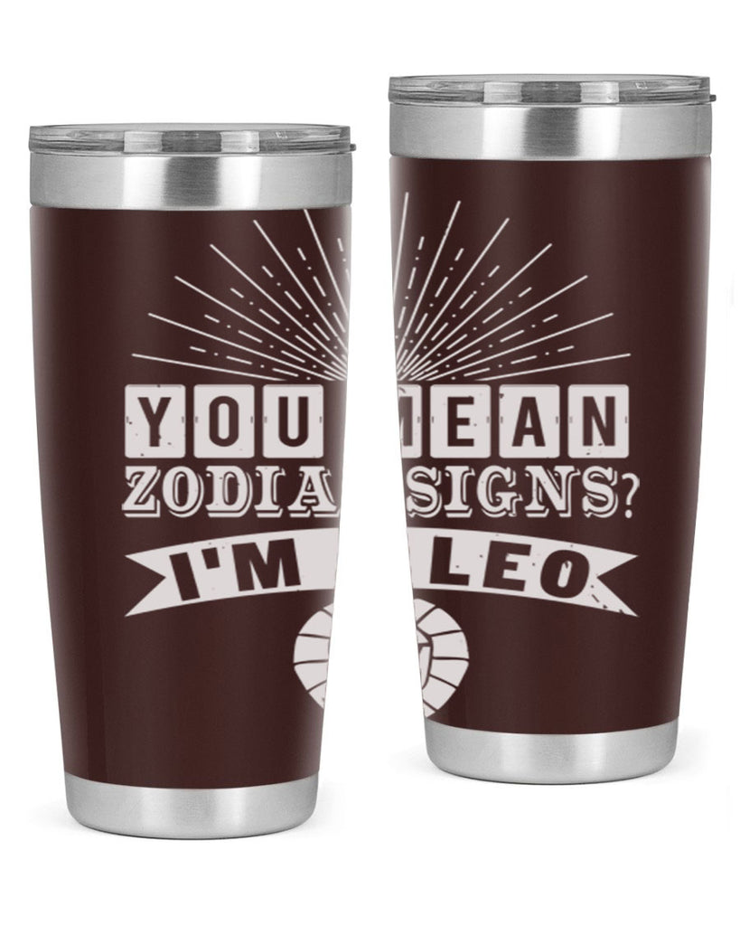 leo 309#- zodiac- Tumbler