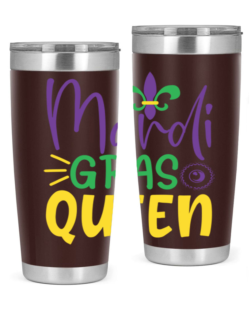 mardi gras queen 79#- mardi gras- Tumbler