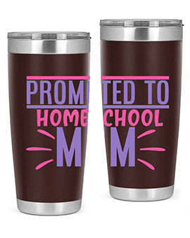 promoted to homeschool mum Style 48#- corona virus- Tumbler