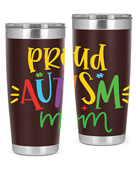 proud autism mom Style 35#- autism- Tumbler
