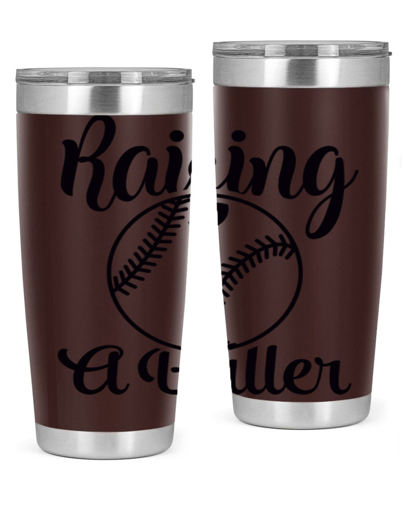 raising a baller 2277#- softball- Tumbler