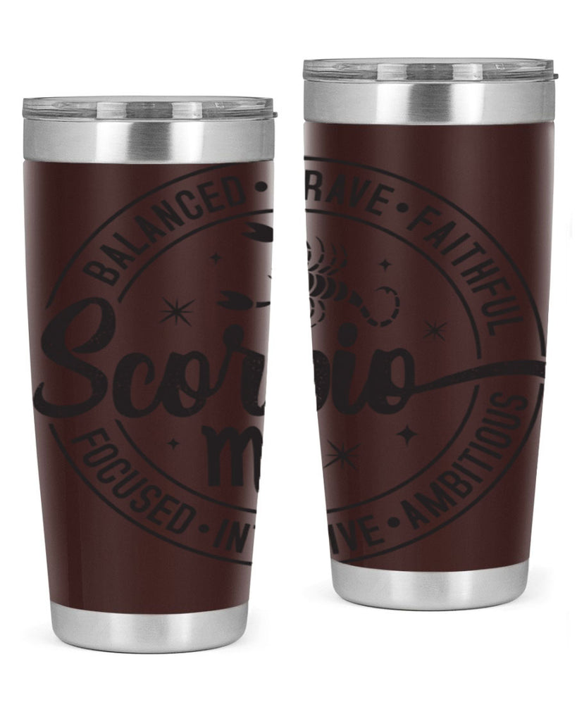 scorpio 438#- zodiac- Tumbler