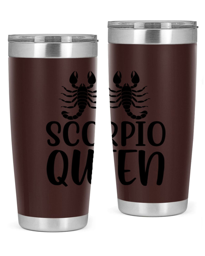 scorpio queen 446#- zodiac- Tumbler