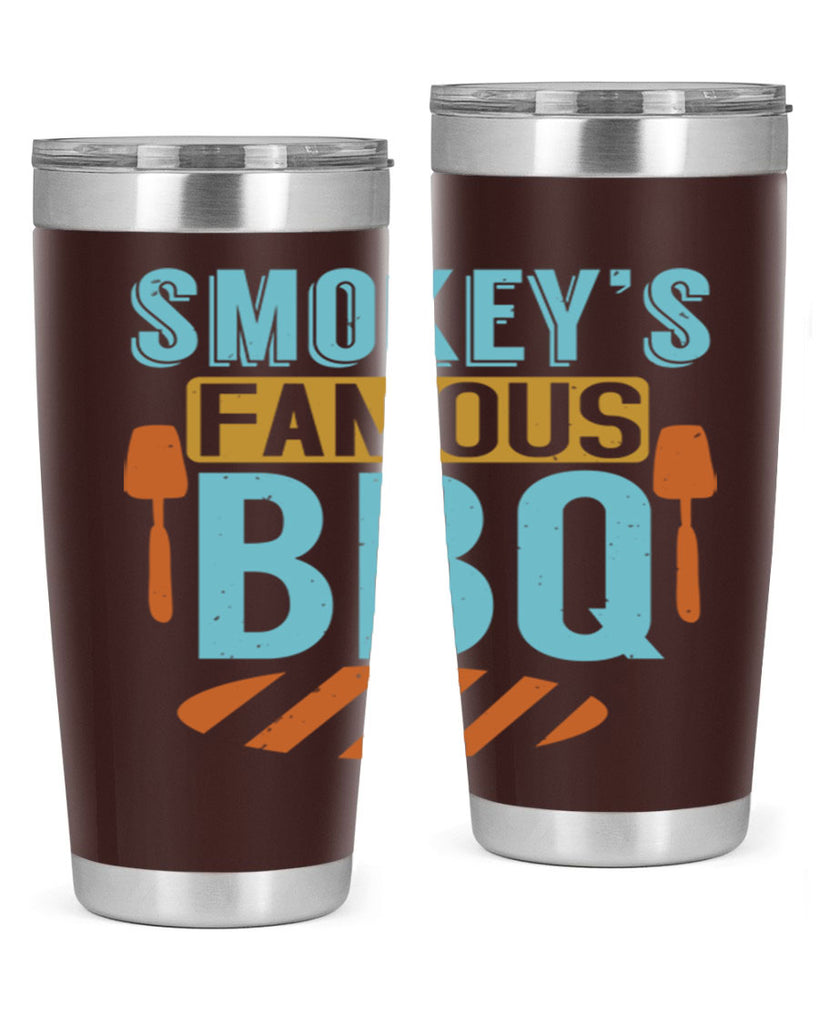 smokeys famous bbq 11#- bbq- Tumbler