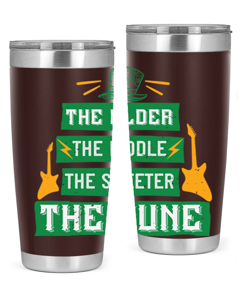 the older the fiddle the sweetrt the tune Style 9#- St Patricks Day- Tumbler