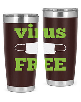 virus free Style 20#- corona virus- Tumbler