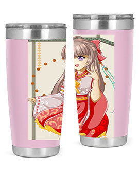 A beautiful and happy girl with kimono 104#- anime- Tumbler