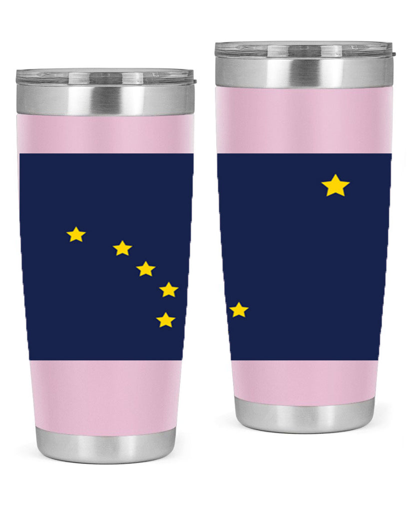 Alaska 50#- Us Flags- Tumbler