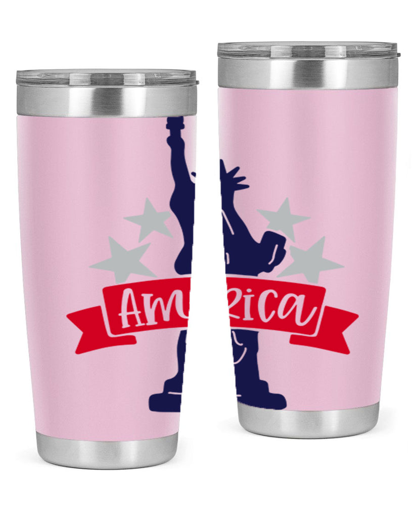 America Style 145#- Fourt Of July- Tumbler