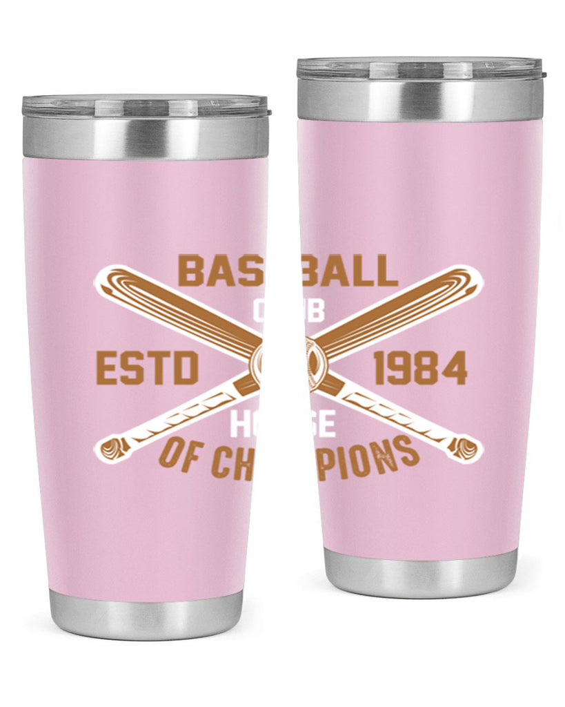 Baseball 1443#- baseball- Tumbler