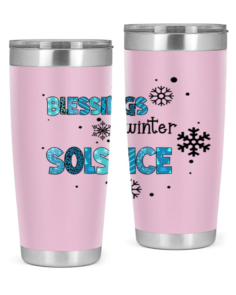 Blessings winter solstice 25#- winter- Tumbler