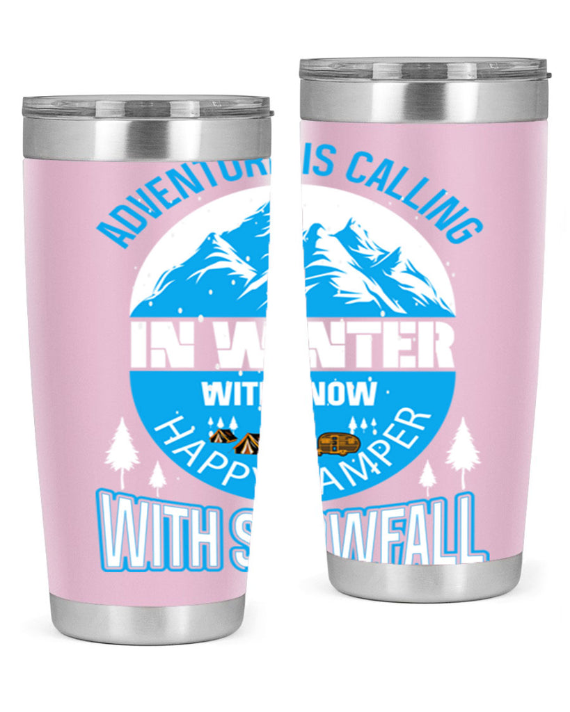 Camping Winter 39#- winter- Tumbler