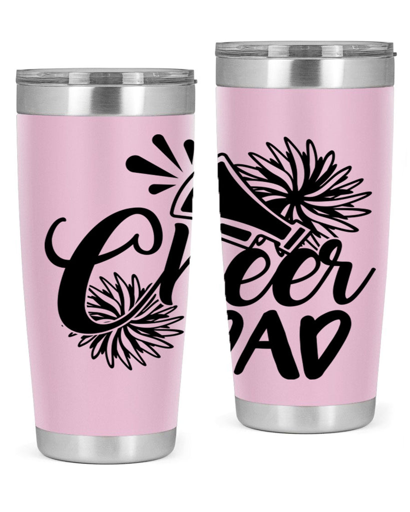 Cheer dad 1391#- cheer- Tumbler