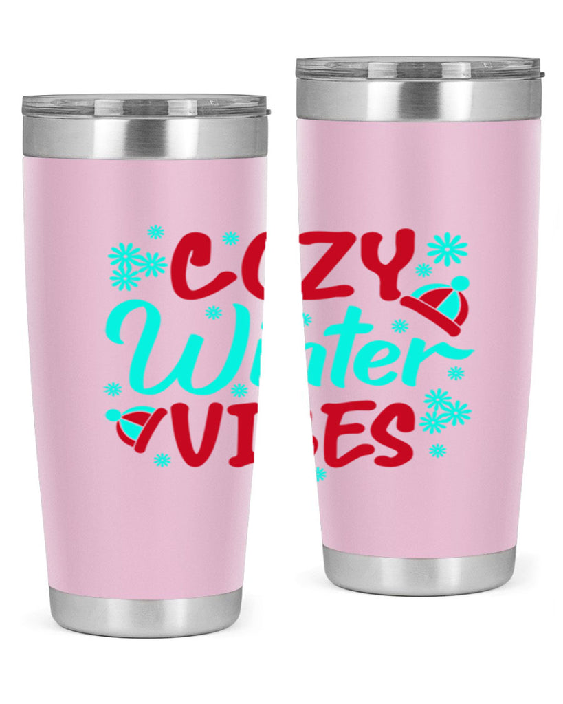 Cozy Winter Vibes Winter 83#- winter- Tumbler