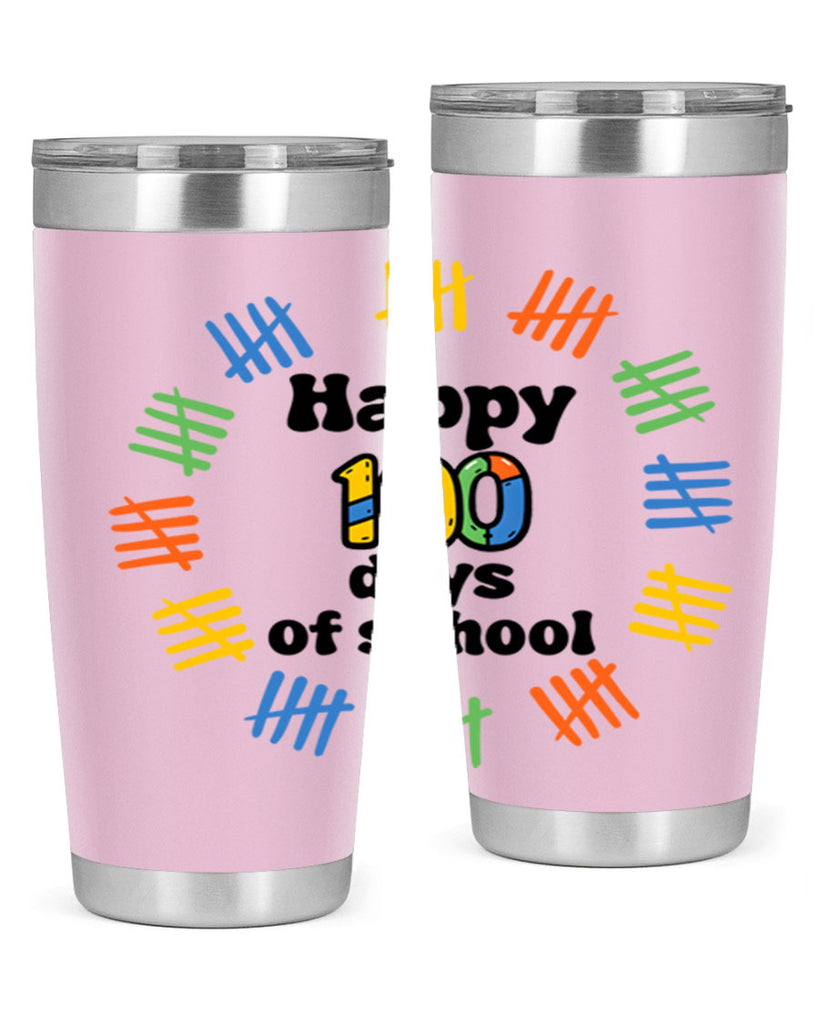 Happy 100 Days of School 51#- 100 days of school- Tumbler