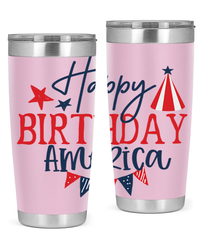 Happy Birthday america Style 30#- Fourt Of July- Tumbler
