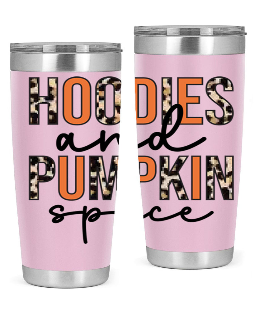 Hoodies and pumpkin spice 317#- fall- Tumbler