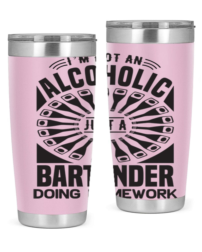 Im not an Style 18#- bartender- tumbler