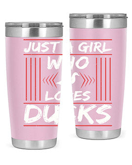 Just A Girl Who Loves Ducks Style 33#- duck- Tumbler