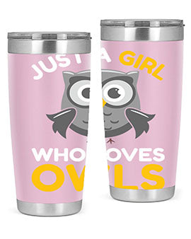 Just a Boy Who Loves A TurtleRabbit 11#- owl- Tumblers