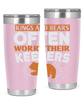 Kings and Bears often worry their Keepers 66#- Bears- Tumbler