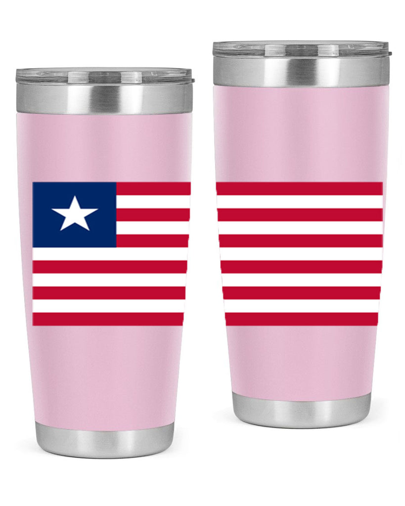 Liberia 101#- world flags- Tumbler