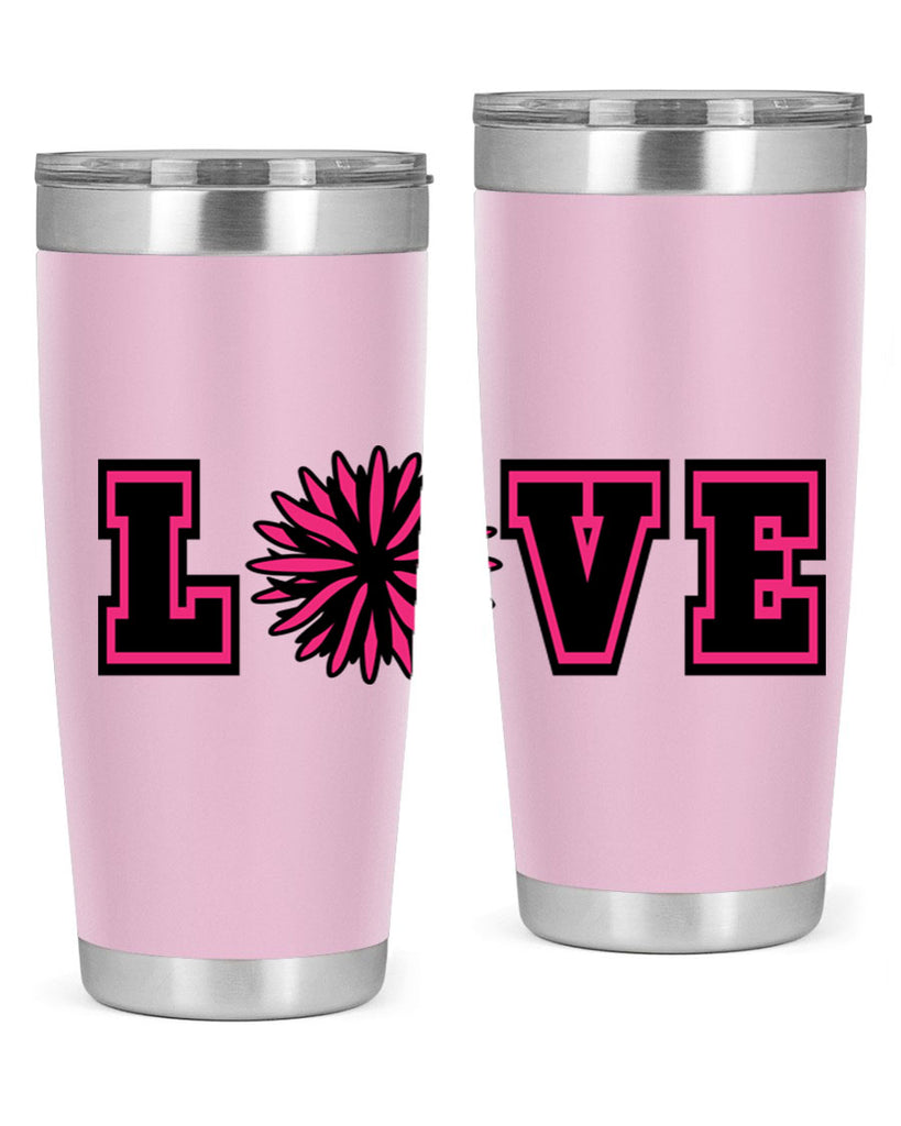 Love 694#- cheer- Tumbler