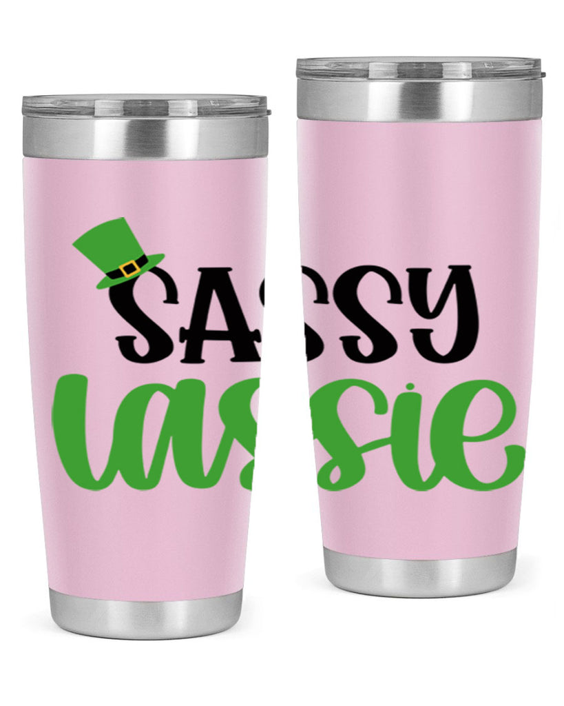 Sassy Iassie Style 34#- St Patricks Day- Tumbler