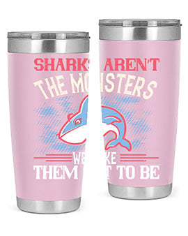 Sharks aren’t the monsters we make them out to be Style 24#- shark  fish- Tumbler