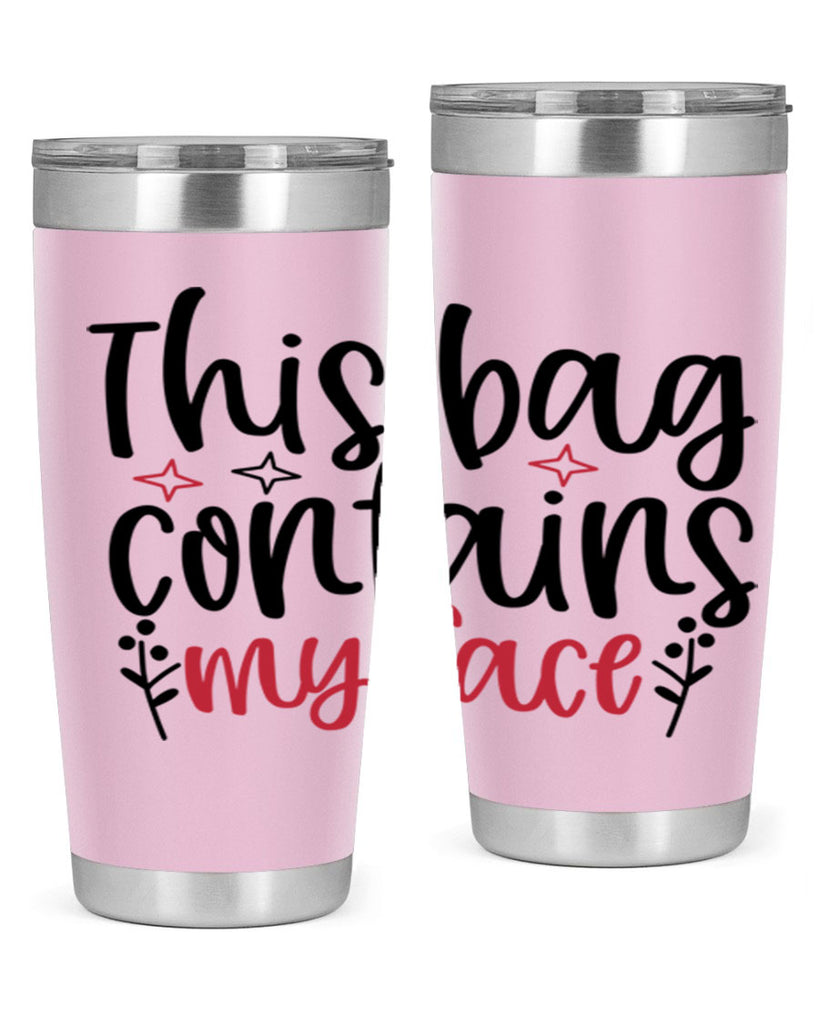 This bag contains my face Design Style 216#- make up- Tumbler